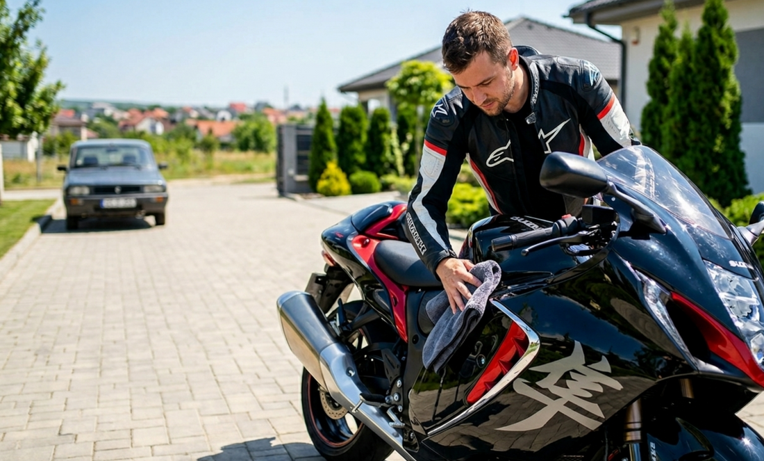 Top 3 Greșeli la spălarea self-wash care îți distrug vopseaua motocicletei
