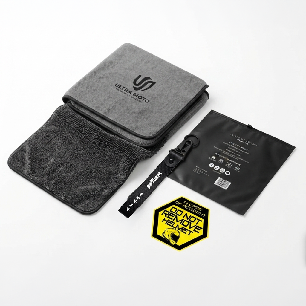 Start Kit: Lavetă Moto Microfibra 1000GSM