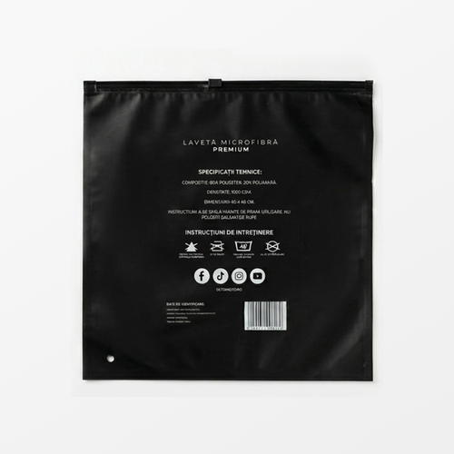 Husă Protecție Ziplock „Ultramoto” – Pentru Lavetă Microfibră